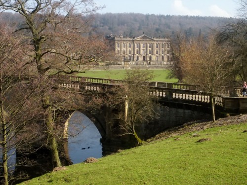 The home of the Duke and Duchess of Devonshire, Chatsworth House is set in a magnificent landscape and was seen in the recently released film of Pride and Prejudice