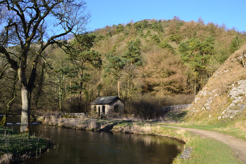 Old Pump House on the River Dove near Iron Tors