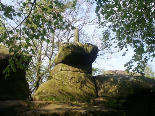 Stone Mast on Rowtor Rocks