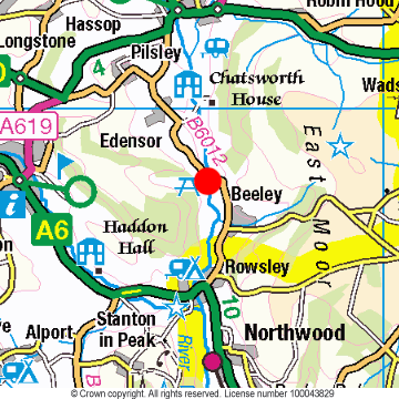 Calton Lees Location Map