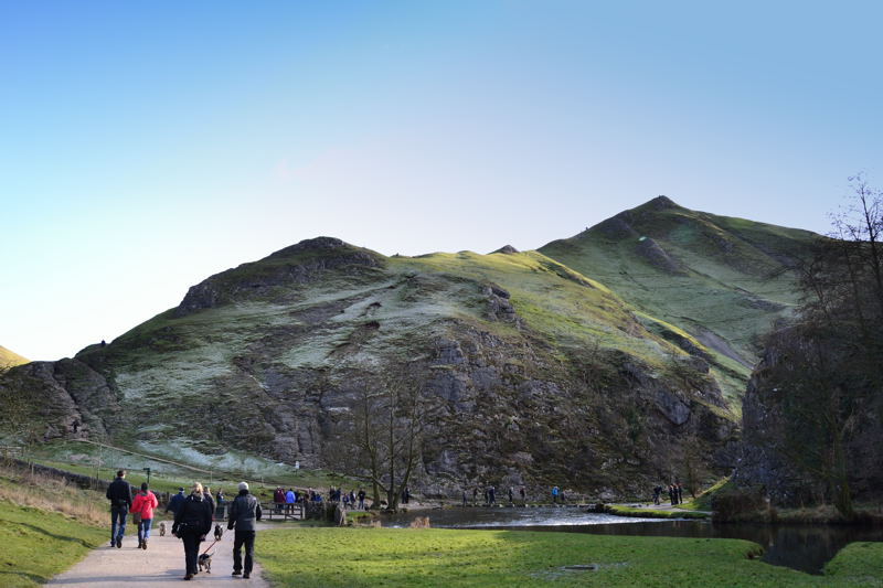 The Summit of Thorpe Cloud from Dovedale