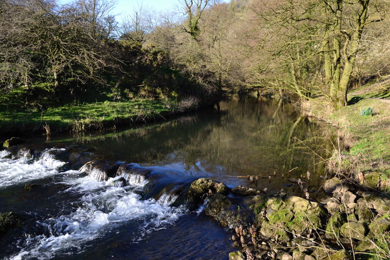 Weir on the River Dove