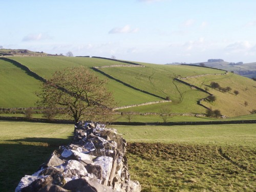 The path to Castern from Wetton Low