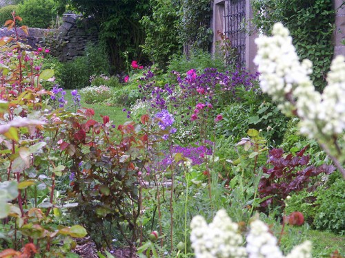 A cottage garden in Wetton