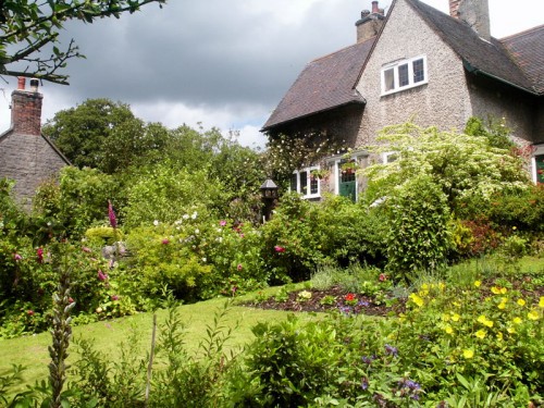 Cottage garden in Tissington