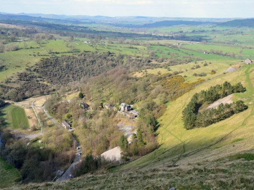 Ecton and the Manifold Valley from Ecton Hill