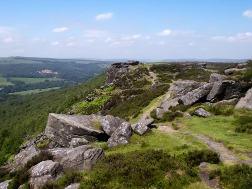 Looking North from Curbar Edge