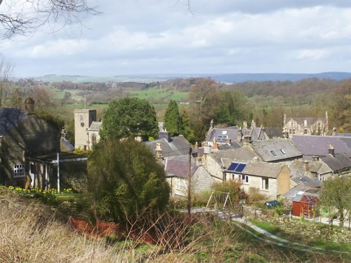 Looking north over Winster