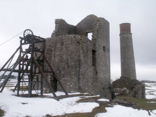 Magpie Mine located south of Sheldon in the Peak District is one of the most famous lead mines in the district.