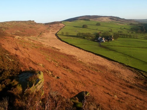 Looking back to Roach End from Castle Cliff Rocks