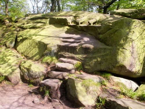 Steps and Armchairs on Rowtor Rocks