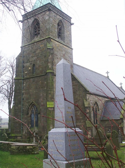 Sheen Church, dedicated to St Luke, was an ancient structure, but the nave was rebuilt in 1829, and the chancel rebuilt, in 1851