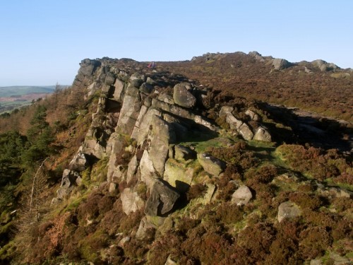 The Roaches looking north towards Roach End