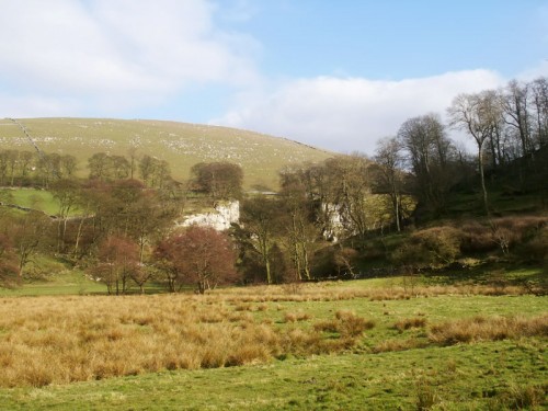 Wolfscote Dale from the Narrowdale path.