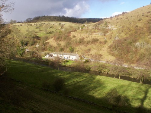 The view from the Monsal Trail towards Upperdale